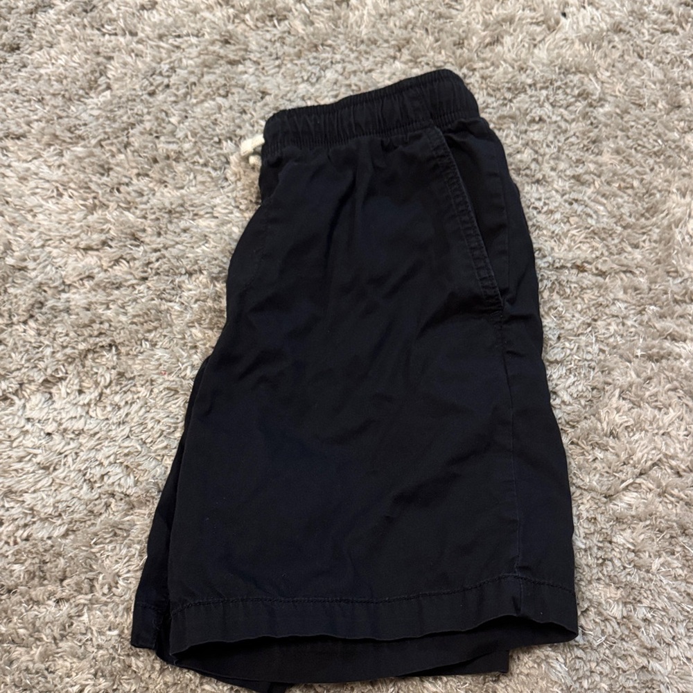 Black Casual Shorts